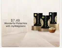 Walgreens Wonderful Pistachios offer