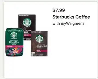 Walgreens Starbucks Coffee offer