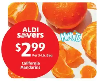 Aldi California Mandarins offer