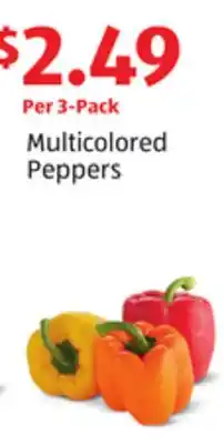 Aldi Multicolored Peppers offer