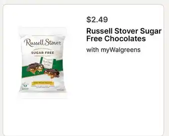 Walgreens Russell Stover Sugar Free Chocolates offer