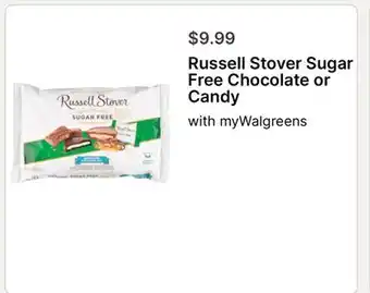 Walgreens Russell Stover Sugar Free Chocolate or Candy offer