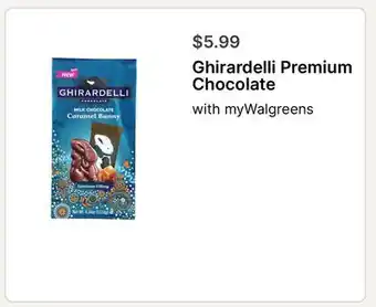 Walgreens Ghirardelli Premium Chocolate offer