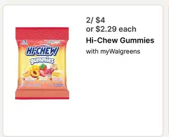 Walgreens Hi-Chew Gummies offer