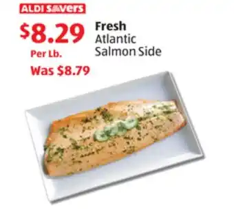 Aldi Fresh Atlantic Salmon Side offer