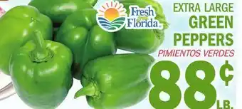 Bravo Supermarkets GREEN PEPPERS offer