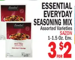 Bravo Supermarkets ESSENTIAL EVERYDAY SEASONING MIX offer