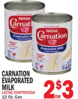 Bravo Supermarkets CARNATION EVAPORATED MILK offer