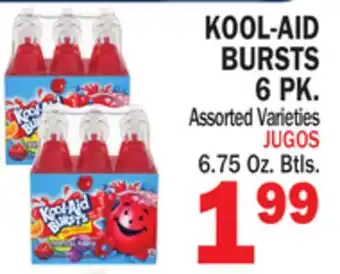 Bravo Supermarkets KOOL-AID BURSTS 6 PK offer