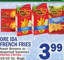 Bravo Supermarkets ORE IDA FRENCH FRIES offer