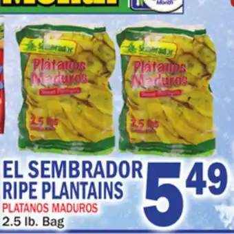 Bravo Supermarkets EL SEMBRADOR RIPE PLANTAINS offer