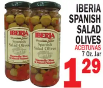 Bravo Supermarkets IBERIA SPANISH SALAD OLIVES offer