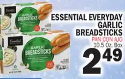 Bravo Supermarkets ESSENTIAL EVERYDAY GARLIC BREADSTICKS offer