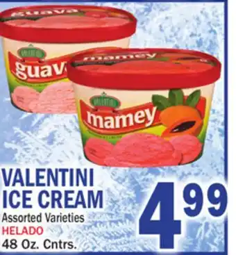 Bravo Supermarkets VALENTINI ICE CREAM offer