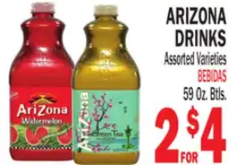 Bravo Supermarkets ARIZONA DRINKS offer