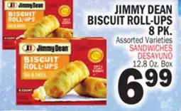 Bravo Supermarkets JIMMY DEAN BISCUIT ROLL-UPS 8 PK offer