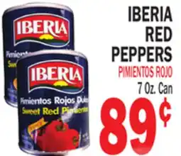 Bravo Supermarkets IBERIA RED PEPPERS offer