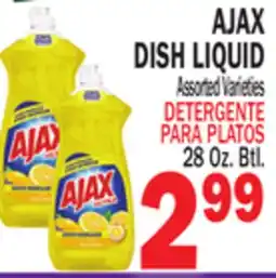 Bravo Supermarkets AJAX DISH LIQUID offer