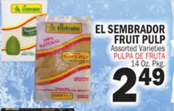 Bravo Supermarkets EL SEMBRADOR FRUIT PULP offer