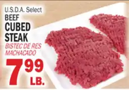 Bravo Supermarkets BEEF CUBED STEAK offer