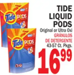 Bravo Supermarkets TIDE LIQUID PODS offer