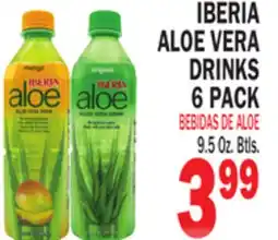 Bravo Supermarkets IBERIA ALOE VERA DRINKS offer