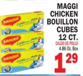 Bravo Supermarkets MAGGI CHICKEN BOUILLON CUBES 12 CT offer