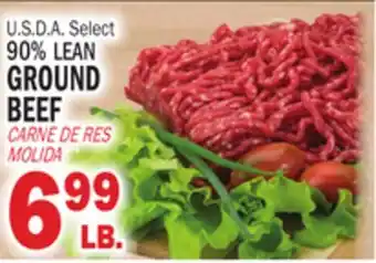 Bravo Supermarkets 90% LEAN GROUND BEEF offer