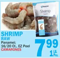 Bravo Supermarkets PANAMEI SHRIMP RAW offer