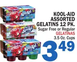 Bravo Supermarkets KOOL-AID ASSORTED GELATINS 12 PK offer