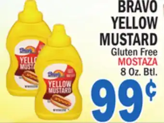 Bravo Supermarkets BRAVO YELLOW MUSTARD offer