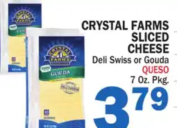 Bravo Supermarkets CRYSTAL FARMS SLICED CHEESE offer