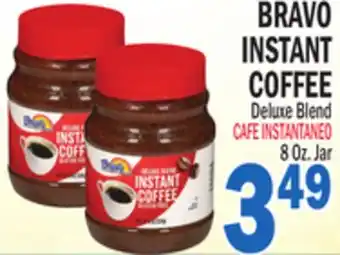 Bravo Supermarkets BRAVO INSTANT COFFEE offer