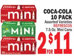 Bravo Supermarkets COCA-COLA 10 PACK offer