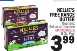 Bravo Supermarkets NELLIE'S FREE RANGE BUTTER offer