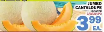 Bravo Supermarkets JUMBO CANTALOUPE offer