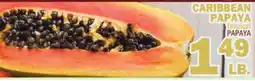 Bravo Supermarkets CARIBBEAN PAPAYA offer