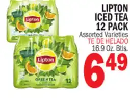 Bravo Supermarkets LIPTON ICED TEA 12 PACK offer