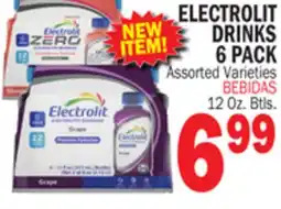 Bravo Supermarkets ELECTROLIT DRINKS 6 PACK offer