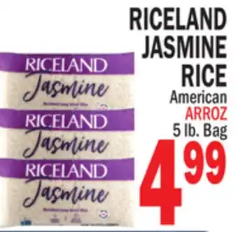 Bravo Supermarkets RICELAND JASMINE RICE offer