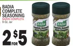 Bravo Supermarkets BADIA COMPLETE SEASONING offer