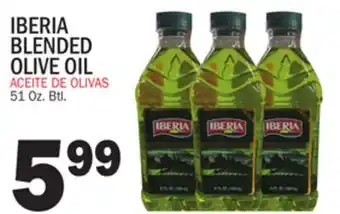 Bravo Supermarkets IBERIA BLENDED OLIVE OIL offer