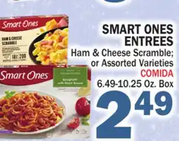 Bravo Supermarkets SMART ONES ENTREES offer