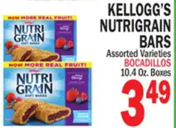 Bravo Supermarkets KELLOGG'S NUTRIGRAIN BARS offer