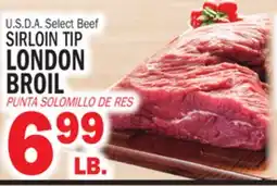 Bravo Supermarkets SIRLOIN TIP LONDON BROIL offer