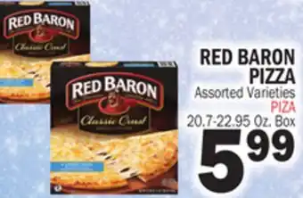 Bravo Supermarkets RED BARON PIZZA offer