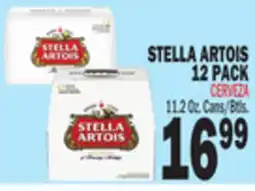 Bravo Supermarkets STELLA ARTOIS 12 PACK offer