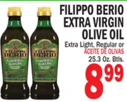 Bravo Supermarkets FILIPPO BERIO EXTRA VIRGIN OLIVE OIL offer