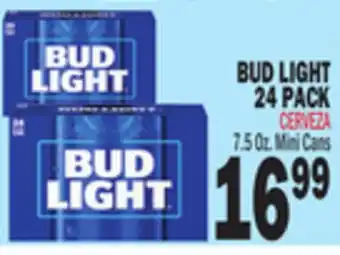 Bravo Supermarkets BUD LIGHT 24 PACK offer