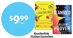 Aldi Readerlink Fiction Favorites offer